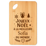 Planche à découper cadeau Noël famille amis papa maman mamie papi, idée cadeau apéro et cuisine, Secret Santa