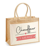 Sac Fête des Mères Mamie MAman Soeur Femme Famille Idée Cadeau anniversaire Noël Travail Boulot Métier Départ Retraite Collègue Femme cabas shopping plage
