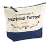 Pochette Trousse Fête des Mères Fêtes des Pères Mamie Papi Famille Idée Cadeau anniversaire Noël Travail Boulot Métier Départ Retraite Collègue Femme Homme