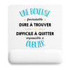 Tapis de souris ergonomique avec repose-poignet, accessoire bureau pour femme et homme, fête des pères, cadeau pas cher, idée cadeau fête des mères, secret santa, départ à la retraite, télétravail et gaming