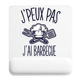 Tapis de souris ergonomique avec repose-poignet, accessoire bureau pour femme et homme, fête des pères, cadeau pas cher, idée cadeau fête des mères, secret santa, départ à la retraite, télétravail et gaming