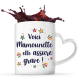 Mug personnalisé, idée cadeau pour maman, femme collègue saint valentin Noël, anniversaire, fête des mères Secret Santa