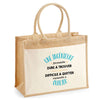 Sac Fête des Mères Mamie MAman Soeur Femme Famille Idée Cadeau anniversaire Noël Travail Boulot Métier Départ Retraite Collègue Femme cabas shopping plage