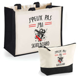 Cabas homme ou femme sac plage ou shopping tote bag pochette trousse Idée cadeau original pour anniversaire Noël travail départ retraite collègue famille fete des mères fetes des pères papa maman mamie papi