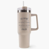 Mug isotherme Beige Une Daphné aussi géniale