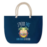 Sac de plage Bleu anse corde J'peux Pas Hamac
