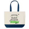 Sac de shopping bleu Meilleure Assistante Administratif de tous les temps