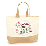 Sac Jute Fête des Mères Fêtes des Pères Mamie Papi Famille Idée Cadeau anniversaire Noël Travail Boulot Métier Départ Retraite Collègue Femme Homme