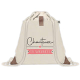 Sac à dos avec pochette Chanteuse en Vacances