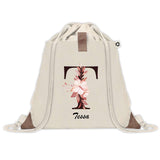 Sac à dos avec pochette Tessa Lettre Fleur