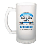 Chope de bière homme personnalisé idée cadeau homme Chope de bière original homme Chope de bière prénom cadeau noël anniversaire secret santa Verre à Bière pinte