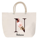 Sac Fête des Mères Mamie Famille Idée Cadeau anniversaire Noël Travail Boulot Métier Départ Retraite Collègue Femme cabas shopping plage