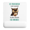 Tapis de souris ergonomique avec repose-poignet, accessoire bureau pour femme et homme, fête des pères, cadeau pas cher, idée cadeau fête des mères, secret santa, départ à la retraite, télétravail et gaming