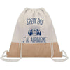 Sac Fête des Mères Mamie Cadeau anniversaire Noël Travail Métier Départ Retraite Collègue Femme Homme Fête des Pères Papa Maman Papi cabas shopping plage