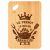Planche bambou gravée personnalisée homme idée cadeau Fête des Pères apéro 30×20 prénom cuisine plateau fromage anniversaire noel papa papi 
