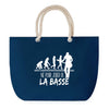Sac de plage Bleu anse corde Né pour Basse