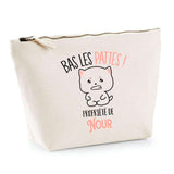 Trousse pochette de rangement maquillage Fête des Mères Mamie Famille Idée Cadeau anniversaire Noël Travail Boulot Métier Départ Retraite Collègue Femme