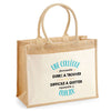 Sac Fête des Mères Mamie MAman Soeur Femme Famille Idée Cadeau anniversaire Noël Travail Boulot Métier Départ Retraite Collègue Femme cabas shopping plage
