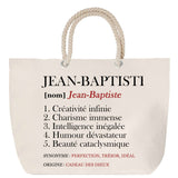 Sac Fête des Mères Mamie Famille Idée Cadeau anniversaire Noël Travail Boulot Métier Départ Retraite Collègue Femme cabas shopping plage
