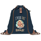 sac a dos bleu coton recycle avec pochette idee cadeau originale pour collegue ami prof ou membre de la famille cadeau mixte noel anniversaire secret santa ou depart au travail sac leger pratique et ecologique design breton moderne