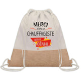 Sac Fête des Pères Papi Papa Cadeau anniversaire Noël Travail Boulot Métier Départ Retraite Collègue Homme cabas shopping plage