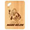 Planche bambou gravée personnalisée femme idée cadeau Fête des Mères apéro 30×20 prénom cuisine plateau fromage anniversaire noel maman mamie