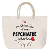 Sac Fête des Mères Mamie Famille Idée Cadeau anniversaire Noël Travail Boulot Métier Départ Retraite Collègue Femme cabas shopping plage