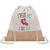 Sac Fête des Mères Mamie Cadeau anniversaire Noël Travail Métier Départ Retraite Collègue Femme Homme Fête des Pères Papa Maman Papi cabas shopping plage