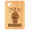 Planche bambou gravée personnalisée femme homme idée cadeau Fête des Mères Fête des Pères apéro papa maman prénom cuisine plateau fromage