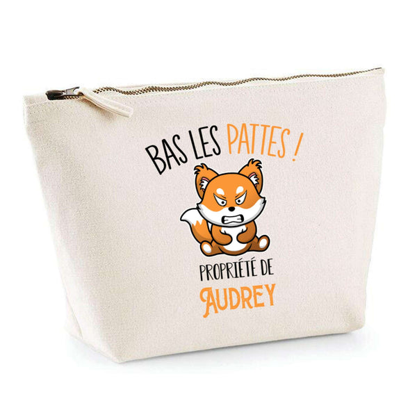 Trousse pochette de rangement maquillage Fête des Mères Mamie Famille Idée Cadeau anniversaire Noël Travail Boulot Métier Départ Retraite Collègue Femme