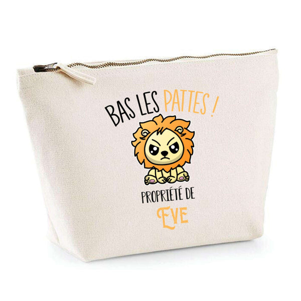 Trousse pochette de rangement maquillage Fête des Mères Mamie Famille Idée Cadeau anniversaire Noël Travail Boulot Métier Départ Retraite Collègue Femme