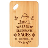 Planche à découper cadeau Noël famille amis papa maman mamie papi, idée cadeau apéro et cuisine, Secret Santa