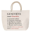 Sac Fête des Mères Mamie Famille Idée Cadeau anniversaire Noël Travail Boulot Métier Départ Retraite Collègue Femme cabas shopping plage