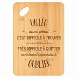 Planche bambou gravée personnalisée homme idée cadeau Fête des Pères apéro 30×20 prénom cuisine plateau fromage anniversaire noel papa papi 