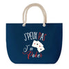 Sac de plage Bleu anse corde J'peux Pas Poker