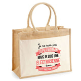 Sac Fête des Mères Mamie MAman Soeur Femme Famille Idée Cadeau anniversaire Noël Travail Boulot Métier Départ Retraite Collègue Femme cabas shopping plage