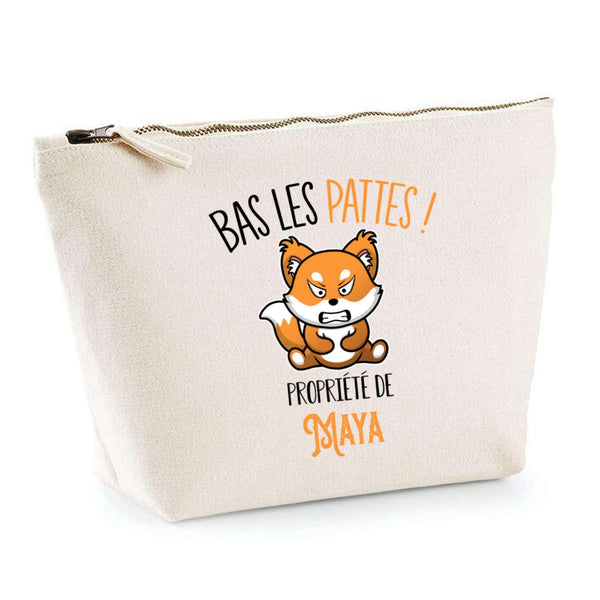 Trousse pochette de rangement maquillage Fête des Mères Mamie Famille Idée Cadeau anniversaire Noël Travail Boulot Métier Départ Retraite Collègue Femme