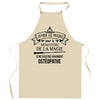 Cadeau Cuisinier cuisinière mère maman papa père mamie papi Vêtement Blouse de protection Barbecue Jardinage Tablier de Travail Tâches ménagères 