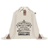 Sac à dos avec pochette Surveillante Ministère de la Magie
