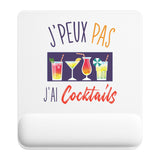 Tapis de souris ergonomique avec repose-poignet, accessoire bureau pour femme et homme, fête des pères, cadeau pas cher, idée cadeau fête des mères, secret santa, départ à la retraite, télétravail et gaming