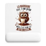 Tapis de souris La Marraine Chouette grain