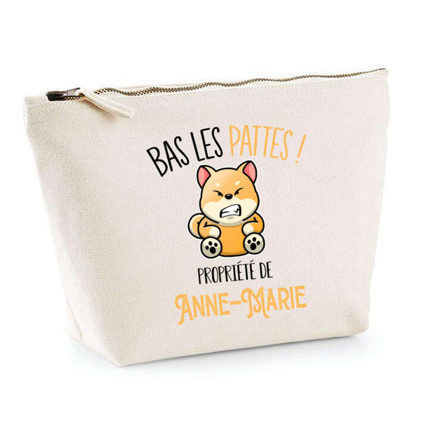 Trousse pochette de rangement maquillage Fête des Mères Mamie Famille Idée Cadeau anniversaire Noël Travail Boulot Métier Départ Retraite Collègue Femme