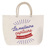 Sac Fête des Mères Mamie Famille Idée Cadeau anniversaire Noël Travail Boulot Métier Départ Retraite Collègue Femme cabas shopping plage