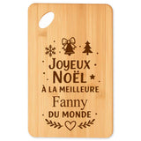 Planche à découper cadeau Noël famille amis papa maman mamie papi, idée cadeau apéro et cuisine, Secret Santa