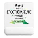 Tapis de souris ergonomique avec repose-poignet, accessoire bureau pour femme et homme, fête des pères, cadeau pas cher, idée cadeau fête des mères, secret santa, départ à la retraite, télétravail et gaming