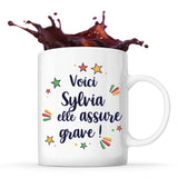 Mug personnalisé, idée cadeau pour maman, femme ou collègue. Parfait pour Noël, anniversaire, fête des mères ou Secret Santa.