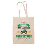 Sac Tote Bag Fête des Mères Fêtes des Pères Mamie Papi Famille Idée Cadeau anniversaire Noël Travail Boulot Métier Départ Retraite Collègue Femme Homme