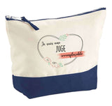 Pochette Trousse Fête des Mères Fêtes des Pères Mamie Papi Famille Idée Cadeau anniversaire Noël Travail Boulot Métier Départ Retraite Collègue Femme Homme