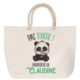 Sac Fête des Mères Mamie Famille Idée Cadeau anniversaire Noël Travail Boulot Métier Départ Retraite Collègue Femme cabas shopping plage