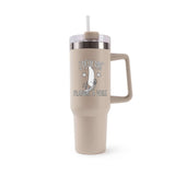 Mug isotherme Beige Planche à Voile J'peux pas